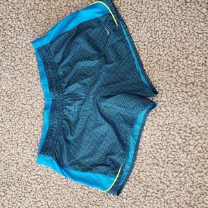 Nike Dri-Fit Athletic Shorts Women's Blue Size Large